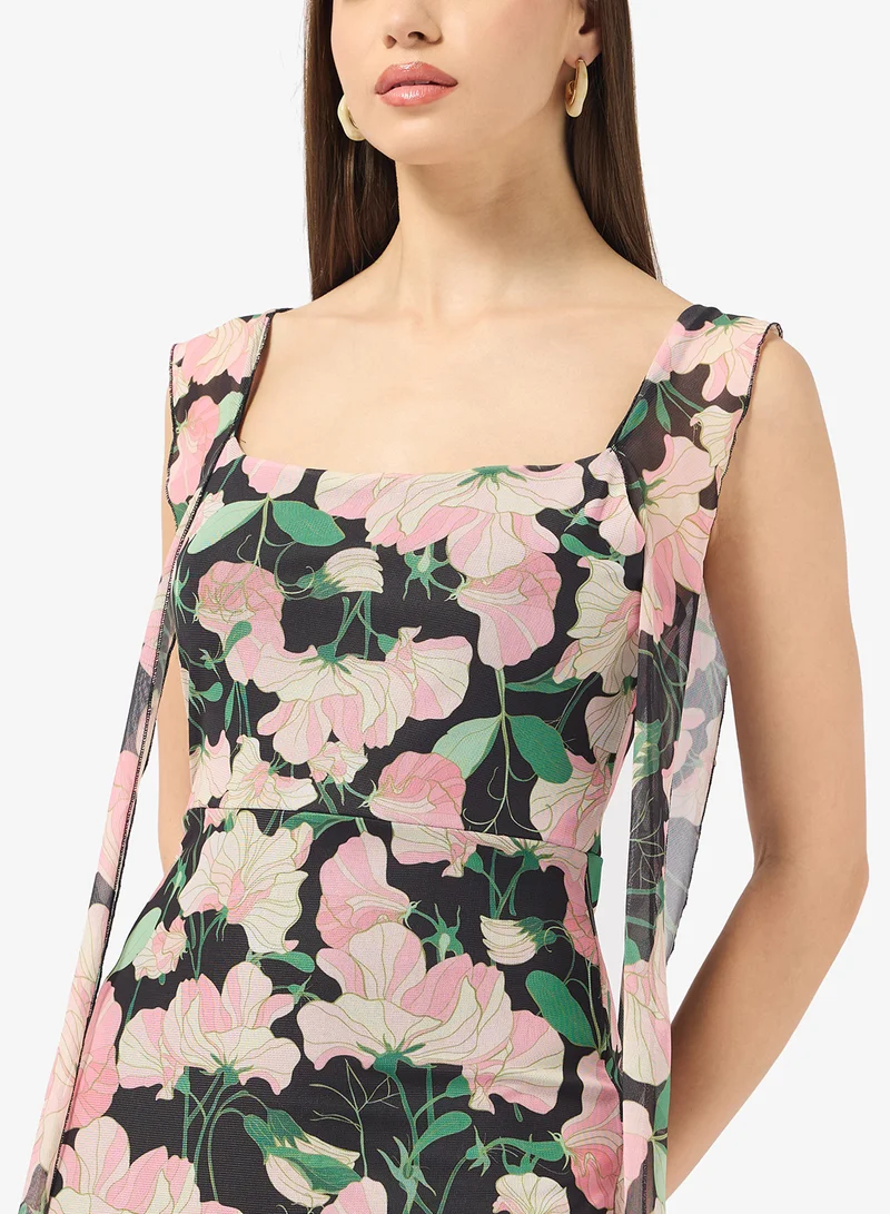 Ella  FLoral Print Dress for Women | Best Price UAE